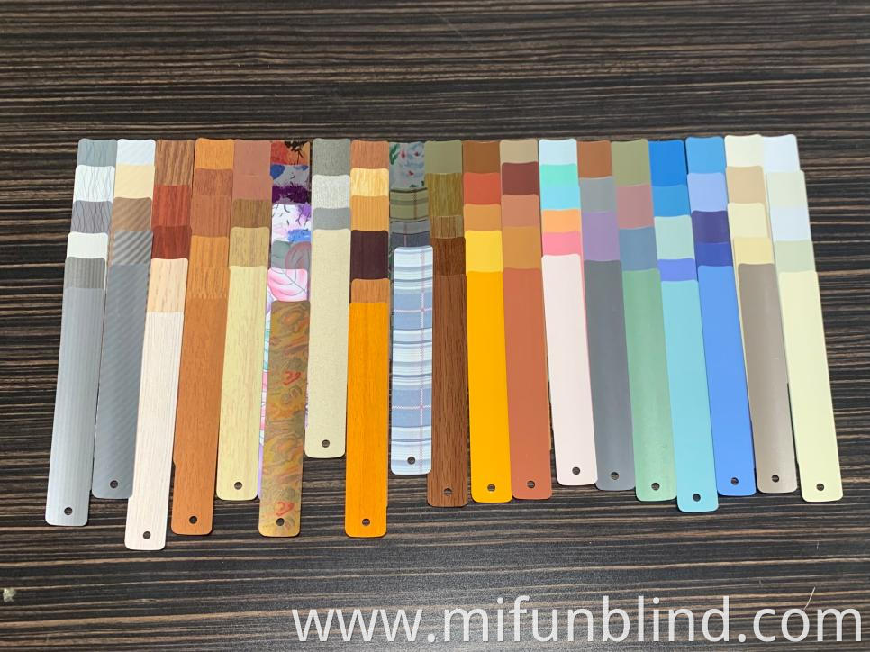 aluminum blind slats